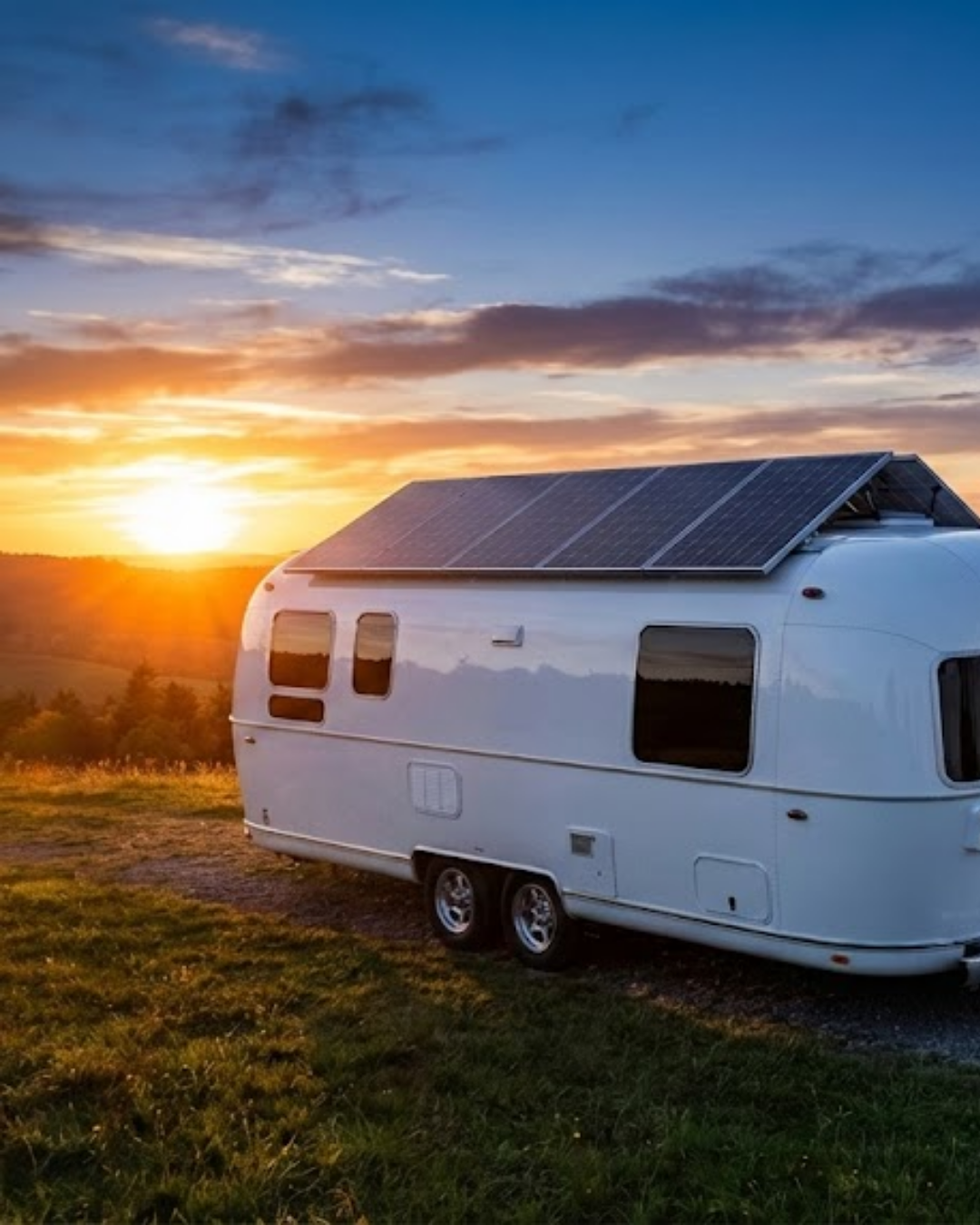 Güneş panelli karavan projesi