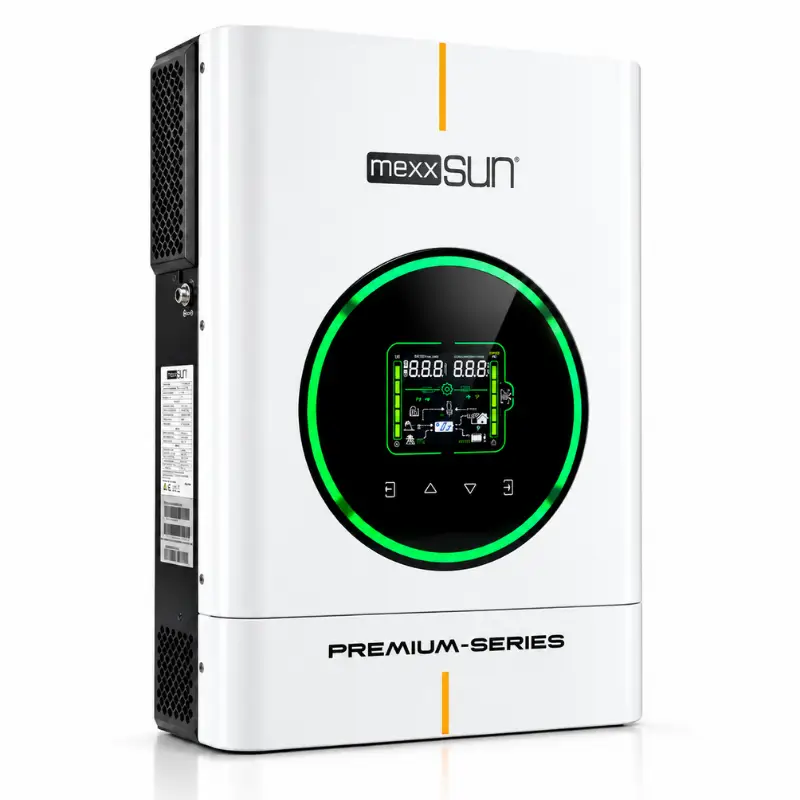 Mexxsun Premium 6kW 48V Mppt Tam Sinüs Akıllı İnverter (Paralel /Wi-Fi/ Dual Output)