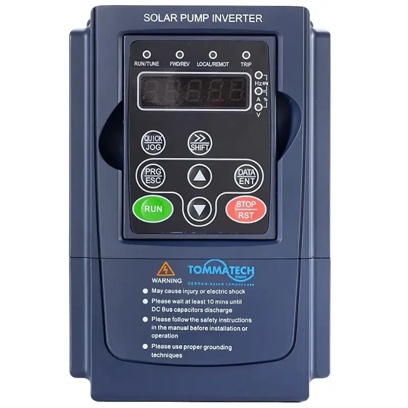 TommaTech 4 kW 3 Faz/380V Sulama Pompası İnverteri 